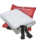 Must Have Fire Blanket Kit For Home And Kitchen Two Pack Grab And Go 3.3 By 3.3 Feet Fiberglass Flame Retardant Safety Gear