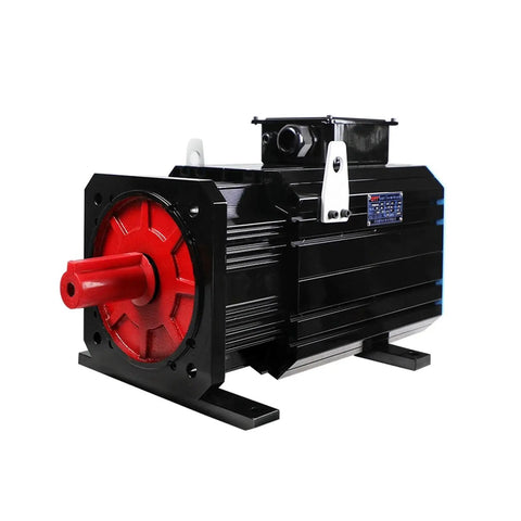 Permanent Magnet Synchronous AC Variable Frequency Drive Motor With Hydraulic Servo System For Precise Motion Control, 7.5KW, 750 RPM, 95.5 NM Torque, Beefed Up Industrial Servo Drive Built For Stability, Easy Install, Long Lifespan