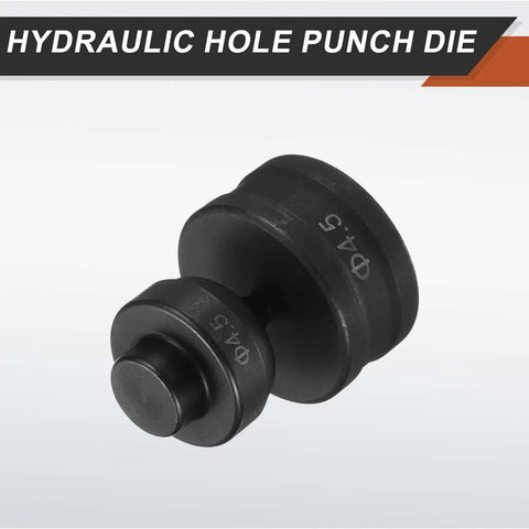 Heavy Duty Hydraulic Hole Punch Die 4.5mm Round Hole For CH75 Electric Punching Machine With 40Cr Steel Upper And Lower Dies Pro Grade