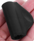 Steam Wand Rubber Insulation Sleeve For Espresso Machine Heat Resistant Cover held in hand, compact and durable design