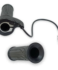 20X Full Twist Throttle Grip For Ebikes And Electric Scooters, 12V-72V Compatible with 3-Pin Waterproof Connector and Beefy Grip