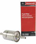 FG-1083 Fuel Pump Filter Assembly For Ford Vehicles shown with packaging.