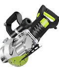 Heavy Duty Workhorse Handheld Wall Slotting Machine And Laser Guided Brick Concrete Groove Cutter for precise wall cuts.