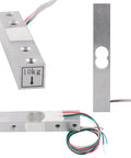 Dual Pack Digital Load Cells 1Kg 5Kg 10Kg 20Kg High Precision Miniature Weight Sensors For Arduino DIY Electronics Portable Kitchen Scale Projects Four Wire 5 To 10V Drive Easy Hookup, 10kg aluminium alloy load cell with wires