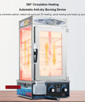 Six Layer Commercial Electric Steamer 2200W With Anti Dry Burning Tech And Full Surround 3D Heating For Fast Steam In 3 Minutes on table