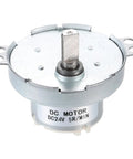 Low Speed 24V DC Gear Motor With 5 RPM D Shaft CW CCW High Torque for DIY Projects and Display Stands