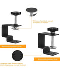 4 Piece Drawer Front Installation Clamps Set Adjustable Drawer Fixing Clips Cabinet Jig C Clamps For Woodworking