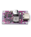 Top Shelf 2S 3S Lithium Battery Charger Module, 15W Boost With Balanced Management, USB Type C Fast Input showing circuit board features.