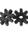 Top Quality Flexible Steering Coupler Kit 30Pcs Smooth Drive For I30 Universal Fit Durable Steering Column Connector Reduce Vibe Easy Swap, black ABS rubber couplers