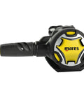 Dual Octopus Regulator For Scuba Diving Lightweight Second Stage in black and yellow with VAD, designed for reliable air supply.