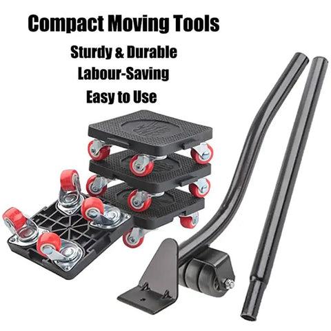 Heavy Duty Furniture Movers With 360 Degree Rotating Wheels Lifter Dolly For Sofa Refrigerator Cabinet And More 440 Lbs Capacity