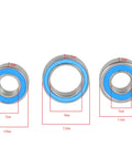 High Speed RC Bearing Kit With MR115 2RS 5x11x4mm MR128 2RS 8x12x3.5mm And MR105 2RS 5x10x4mm ABEC 3 Precision Bearings For Tamiya TT02 1 10 RC Cars Sealed With Rubber Dust Seals For Quiet Smooth Operation