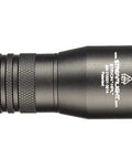 Strion HPL 615 Lumen Compact Rechargeable Flashlight Without Charger Black With Tail Switch One Hand Operation High Medium Low And Strobe Modes