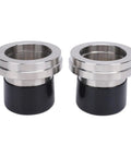 Boat Trailer Bearing Protectors With Covers Stainless Steel Grease Cap 2.717 Inch Diameter Auto Check Window Grease Level Monitor