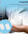 Ice Maker Bushing Kit For Opal Nugget Ice Makers 1.0 And 2.0, 2 white replacement bushings for 6-hole extruder