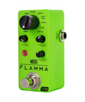 Mini Modulation Pedal With 11 Classic Effects Chorus Flanger Tremolo Phaser Vibrato Rotary Liquid Auto Wah Stutter Ring Low Bit Durable Metal Shell Tiny But Mighty Portable For Stage And Studio Use Pedalboard Friendly in green color