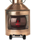 Universal Patio Heater Wheel Kit 4 Pack 97mm Black Casters attached to copper outdoor gas heater base