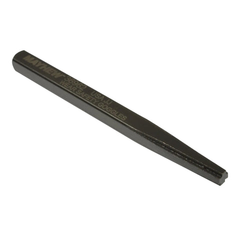 Side view of a Screw Extractor from the Screw Extractor Set 5 Piece With Black Oxide Finish For Removing Broken Or Seized Screws Made In USA Includes 36961 36962 36963 36964 36965 By Mayhew Tools.