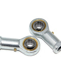 One Half Inch Bore Rod End Bearings PHSB8 Pre Lubricated With Jam Nuts One Half Twenty Female Thread Right Hand Four Pack For Linkages And Steering Projects Heavy Duty Construction, two metal rod ends