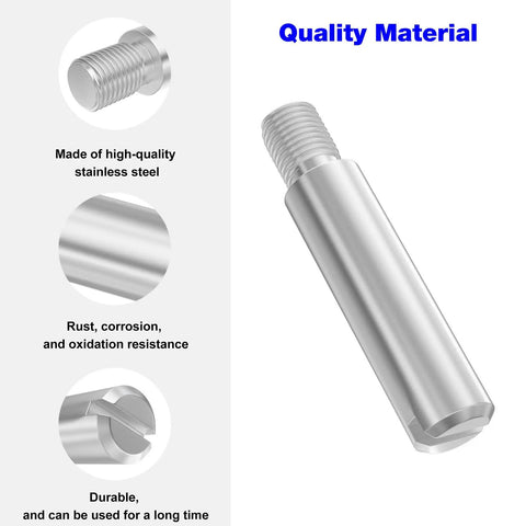 Killer Replacement Sander Guide Pin For Porter Cable 7800 Drywall Sander And Polisher Type Two showing stainless steel guide pin.
