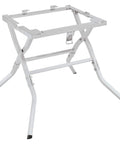 Folding Stand For 10 Inch Portable Jobsite Table Saw GTS1031 Compatible, tool free attach and detach, all steel, white