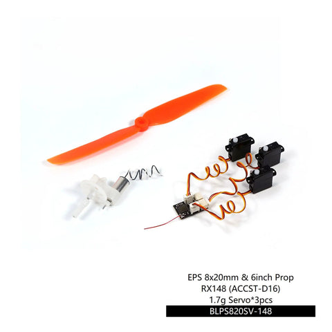 Fresh Micro Brushed Power System With Rad 8x20Mm Motor And Snappy 6Inch Propeller Hooked Up With Solid Servo And Compact Mini Receiver.