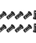 10 Pack Clevis Pins M8 By 16mm Carbon Steel Flat Head Built For Quick Swaps In Mechanical Linkage Fixed Parts Ship Rigging Link Hinge Pin Reusable Heavy Duty Fasteners For Easy Lifting And Assembly