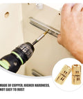 Assembly of cabinet with Stainless Steel Self Closing Reversible Door Hinge Two Pack Hidden Rotation Pivot Hinge for Cabinets