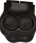 Beefy Heavy-Duty Black Insulated 2 Conductor Single-Side Entry Splice For 4 To 14 AWG Wire Range Durable Rubber Vinyl Coated