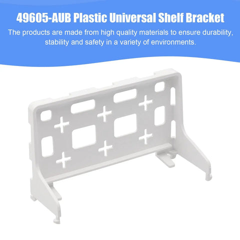 No Sweat Wall Mount Cable Sorting Shelf For Home Networking Gear, super tough structural media bracket in white, universal design.