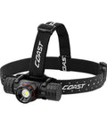 Crazy Bright 2700 Lumen USB C Rechargeable Dual Power LED Headlamp With Pure Beam Twist Focus And Magnetic Base