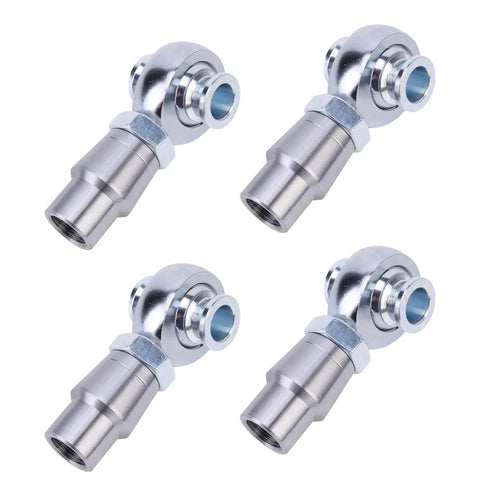 3/4 Inch Premium Steel Heim Joint Kit With Left And Right Acme Thread Rod Ends For Street Builds That Roll Straight, featuring four heavy-duty linkage ends.