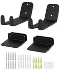Two Pack Bike Pedal Hanger Wall Mount set with screws for heavy duty horizontal bike rack, space saving and holds up to 70 lbs per unit