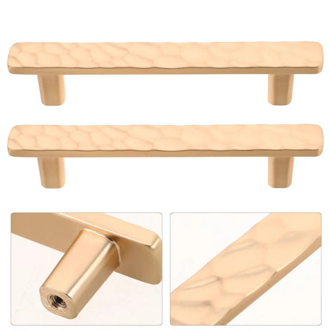 Two Pack Zinc Alloy Cabinet Pull Handles With Screws For Kitchen Cabinets Wardrobe And Dresser Doors Modern Metal Drawer Pulls Hardware Accessories Dope Quality Ready To Install Built To Last, showing close-up texture and edge details.