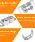 Six Pack Mobile Home Cabinet Door Catches Double Post Roller Latches showing construction and design features