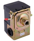 Air Compressor Pressure Switch 135 To 175 PSI Heavy Duty 1 Quarter Inch NPT With Unloader Valve On Off Lever Single Port