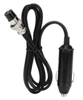 Zero Drama Portable Electric Kettle Made From Solid Stainless Steel With Kickin Quick Boil And Safe Auto Shut Off For Smooth Morning Cups And Easy On The Road Refreshment car charger cable with black coiled wire.