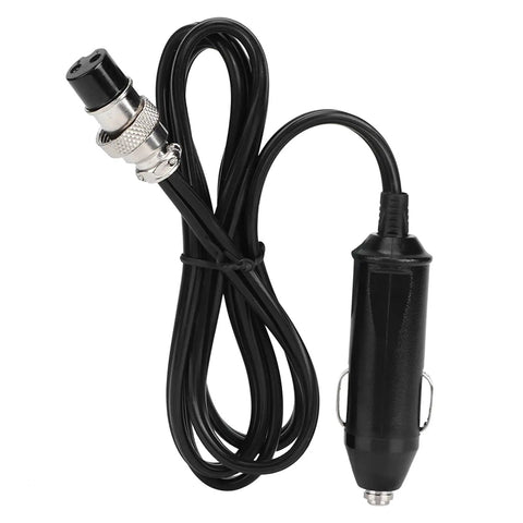 Zero Drama Portable Electric Kettle Made From Solid Stainless Steel With Kickin Quick Boil And Safe Auto Shut Off For Smooth Morning Cups And Easy On The Road Refreshment car charger cable with black coiled wire.