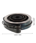 Coil Spring For Mechanical Clock Repair And Vintage Alarm Clock Quill Spring Assembly showing size dimensions 3.2cm x 2.8cm