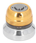 Photoelectric Z Axis Setter With 0.0002 Inch Accuracy And 2 Inch Height Adjustment, metal tool with gold and silver finish