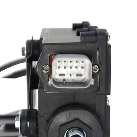 Close-up view of Heavy Duty Electric Parking Brake Actuator Control Motor Built Tough As Nails For Bmw X5 E70 And X6 E71 connector details.