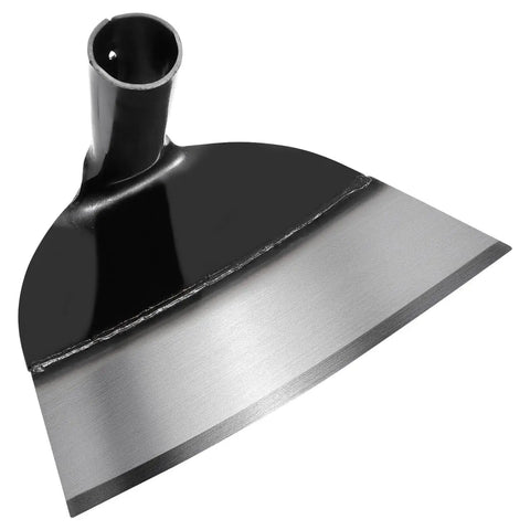 Beefy Heavy Duty Garden Hoe Head For Weeding And Digging, Round Eye Hand Hoe Tool, Rugged Steel Construction, Pro Grade