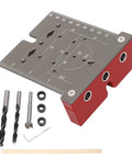 Rock Solid Woodworking Hole Saw Kit Set With Stainless Steel Drill Bits And Aluminum Alloy Body Designed For Cabinet Wardrobe Hinge Installation, 35mm