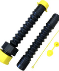 Hi-Flo Industrial Can Spout Replacement With Flexible Nozzle for Deluxe Cans and Water Jugs, Universal Long Reach Extension shown
