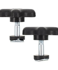 Plastic Star Knob Screw Set With Bolt And Nut Wide Compatibility Clamping Handle For Equipment Fixtures And Control Boxes