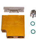 Thermal Bypass Valve Upgrade For 2013 To Current 6.7L Cummins Diesel kit with billet aluminum filter coupler and clamp plate