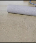 Top Shelf Penetrating Concrete Sealer For Driveways And Patio Slabs Badass Clear Finish coating application with roller on concrete.