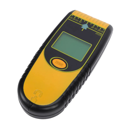 Cryfokt 7-in-1 Digital Stud Finder Wall Scanner with LCD Display for Live, handheld tool with LCD screen and mode button.