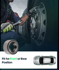 Mechanic installing Wheel Hub and Bearing Assembly Front Left and Right With ABS for Acura MDX Honda Pilot S2000 Accord Honda models