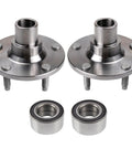 Rear Wheel Bearing And Hub Kit Two Piece Set For 4WD Ford Escape 2001 2012 And Mercury Mariner 2005 2011 Includes 2 Rear Bearings And 2 Hubs Easy DIY Replacement